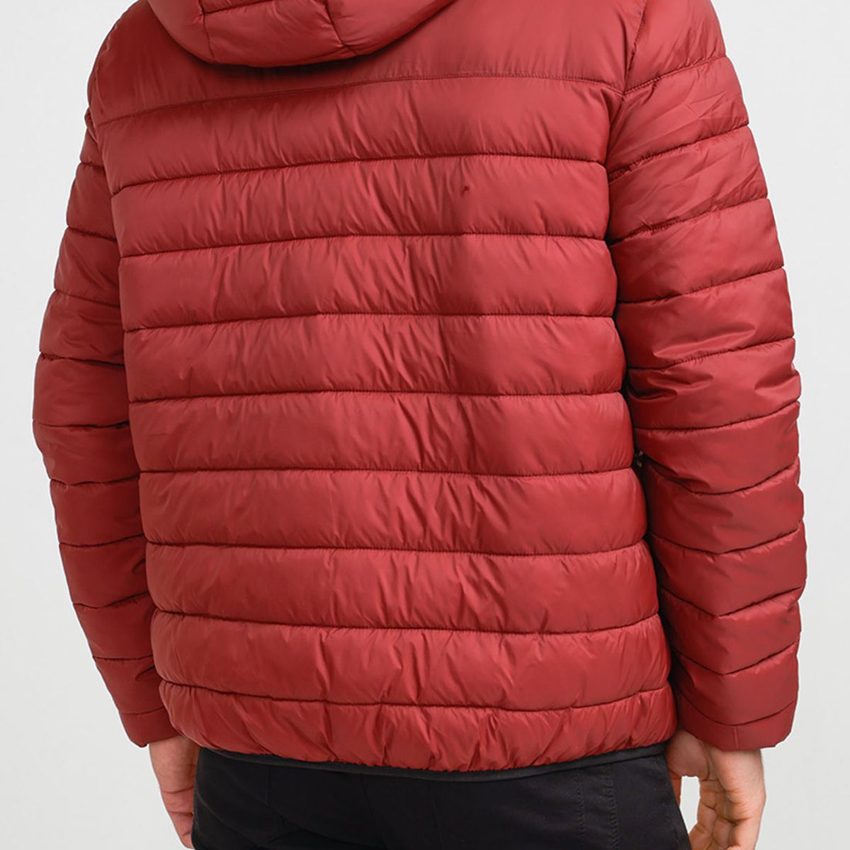 PERRY ELLIS - Parka Hombre Acolchada Rojo