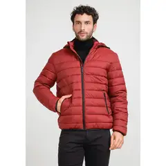 PERRY ELLIS - Parka Hombre Acolchada Rojo