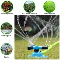 MOVI - REGADOR GIRATORIO 360° CON BASE Y 3 ASPAS