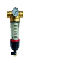 OSMOAQUA - Filtro De Agua Para Particulas Autolavable 34 Con Manometro FILTERMAX