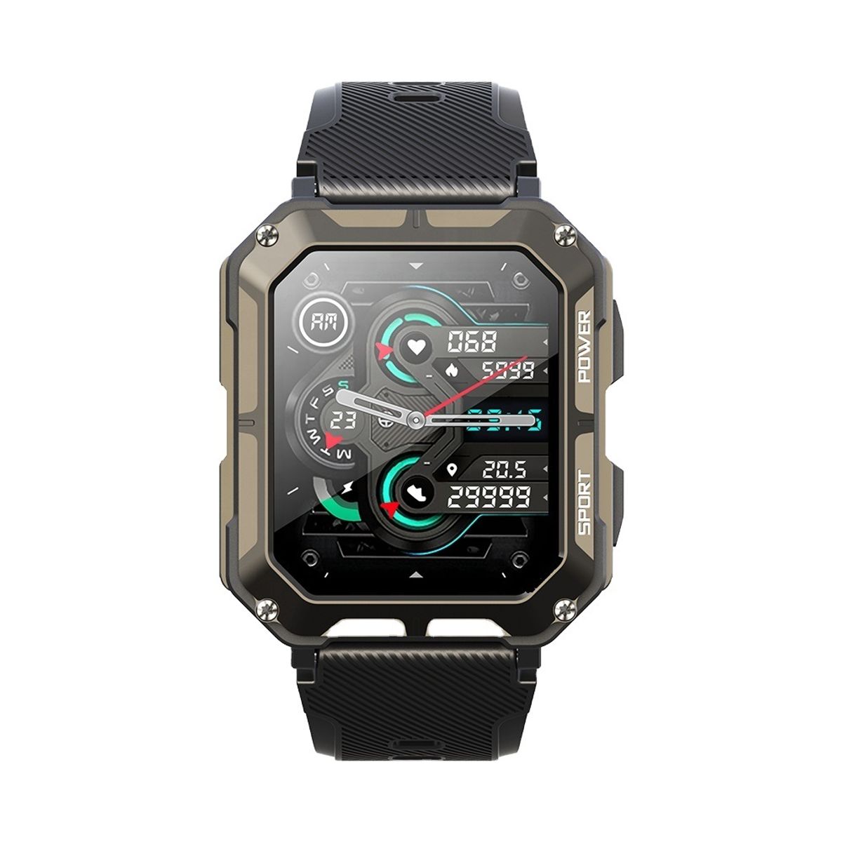 GENERICO - Reloj Inteligente Deportivo Llamadas Bluetooth Monitor de Salud