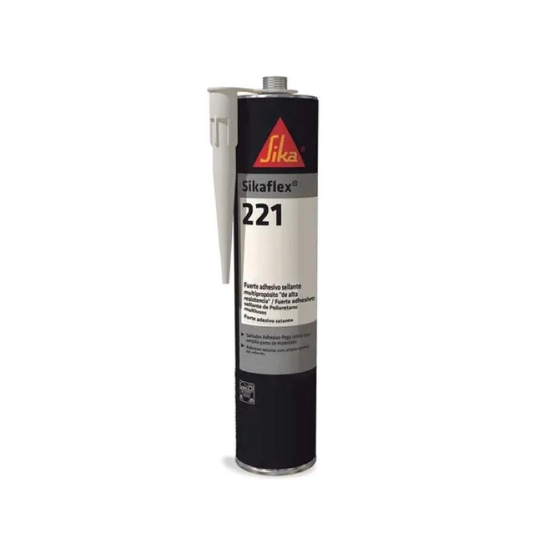 SIKA - Sikaflex 221 Sellador Adhesivo Multipropósito 300ml Gris