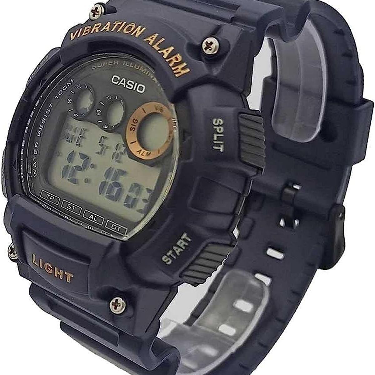 CASIO - RELOJ CASIO W735H-2A HOMBRE DIGITAL ALARMA VIBRACION