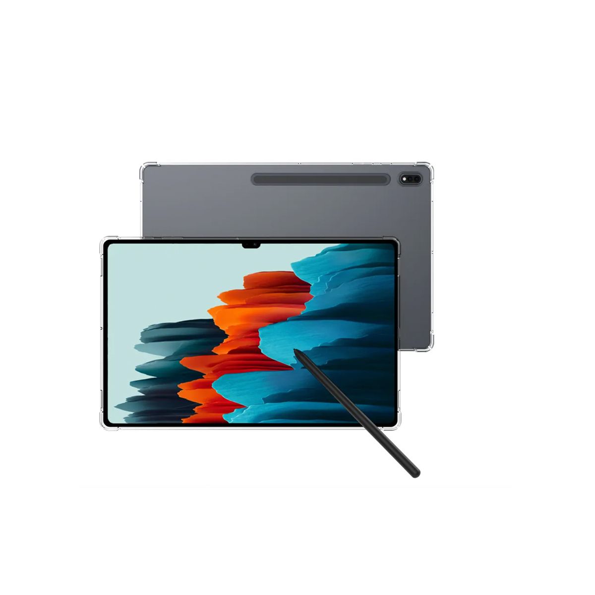 JOIGO - Carcasa Transparente Para Samsung S7 S8 Plus + Lamina Vidrio