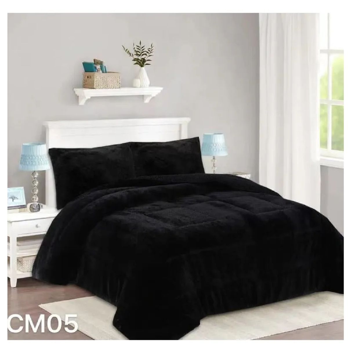 GENERICO - Cobertor Chiporro plush invierno 1.5 Plaza