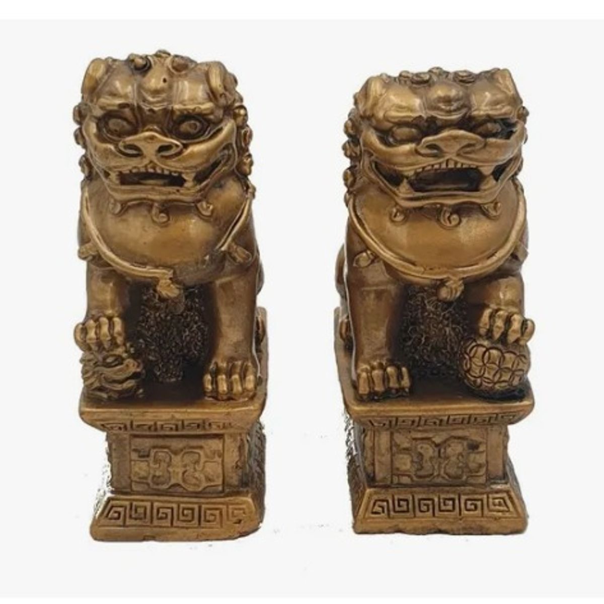 GENERICO - Perros Fu Guardianes De La Puerta Feng Shui