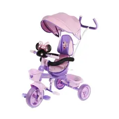 DISNEY - Triciclo Musical Con Guia Y Techo Minnie