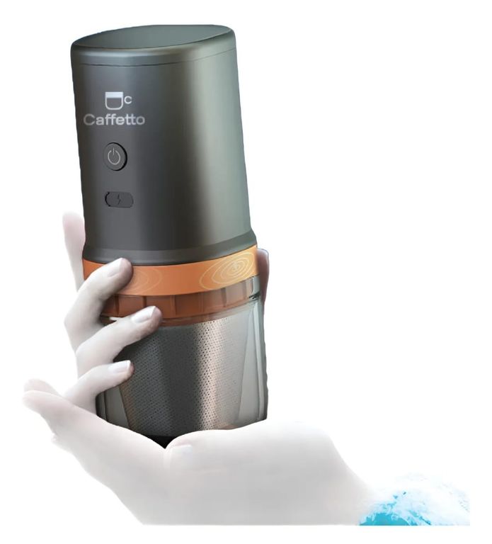 Cafetera Portatil con Molino Eléctrico - All In One - CAFFETTO