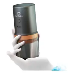 GENERICO - Cafetera Portatil con Molino Eléctrico - All In One - CAFFETTO