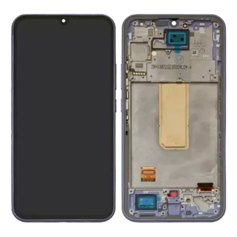 GENERICO - Pantalla Para Samsung A34 5g Oled Con Marco