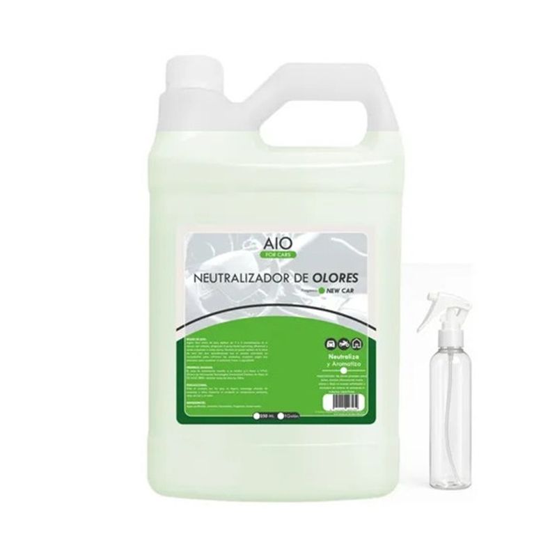 GENERICO - Eliminador Neutralizador Olores Autos 1 Galón Aroma New Car