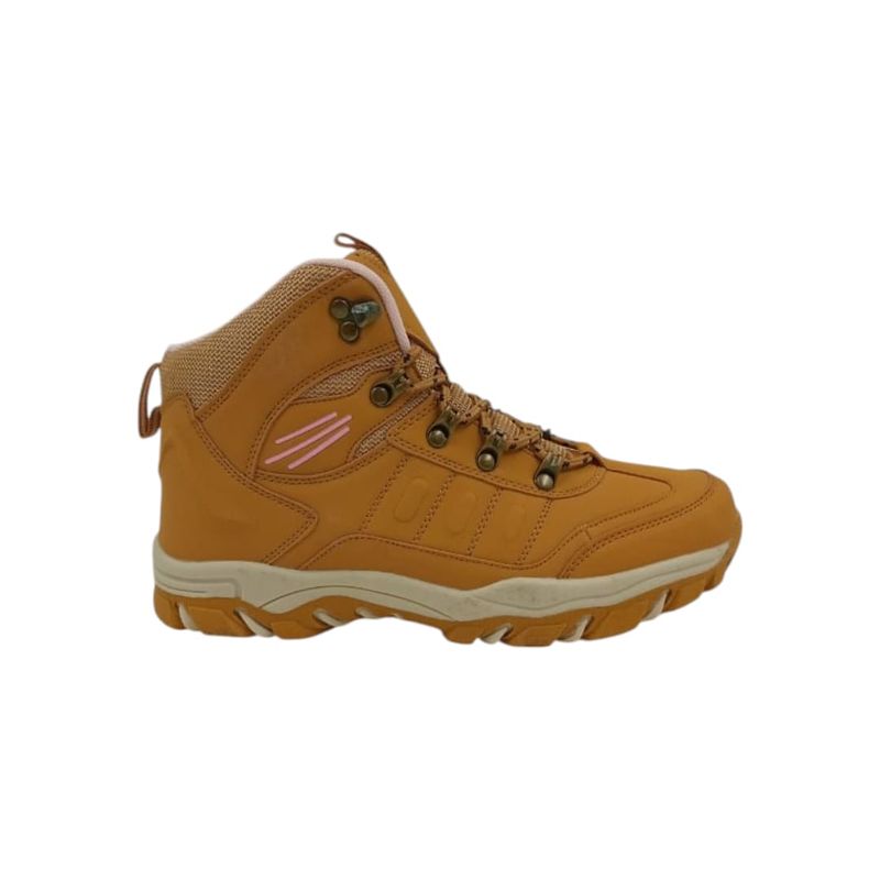 HERIEL - Zapatillas Outdoor Camel Mujer