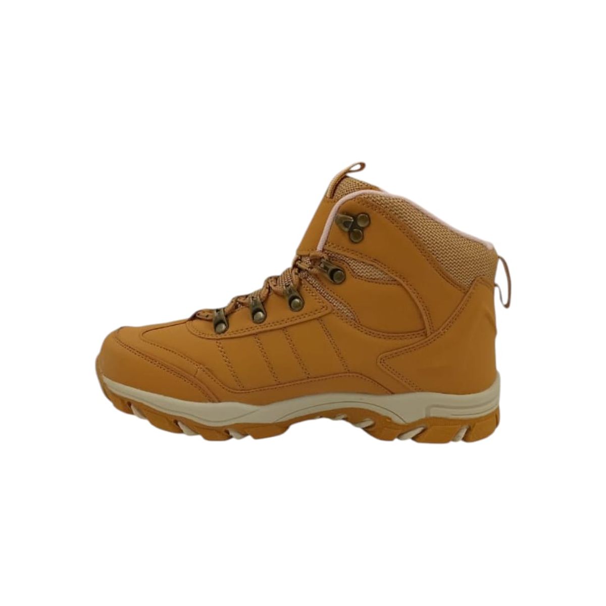 HERIEL - Zapatillas Outdoor Camel Mujer