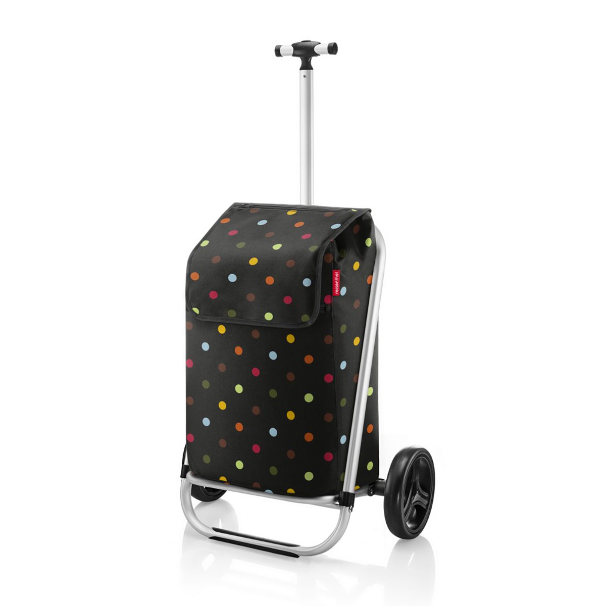 REISENTHEL - Carro de compras Shopping trolley - dots - Negro