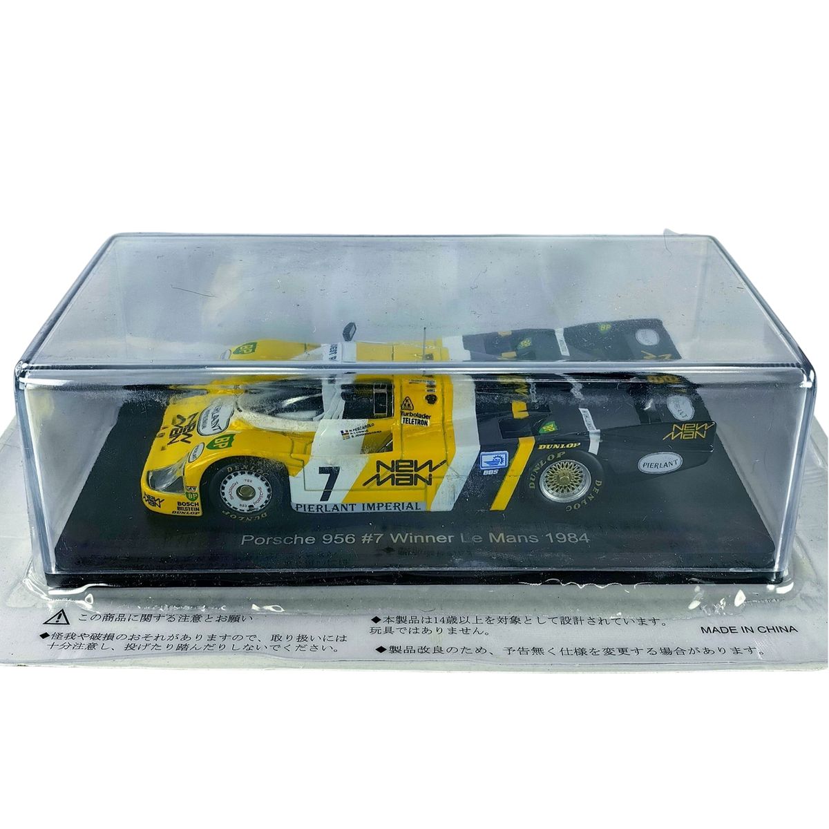 FORMULA 1 - Auto WEC 24H LeMans Porsche 956 1984 Caja Acrilica 1:43