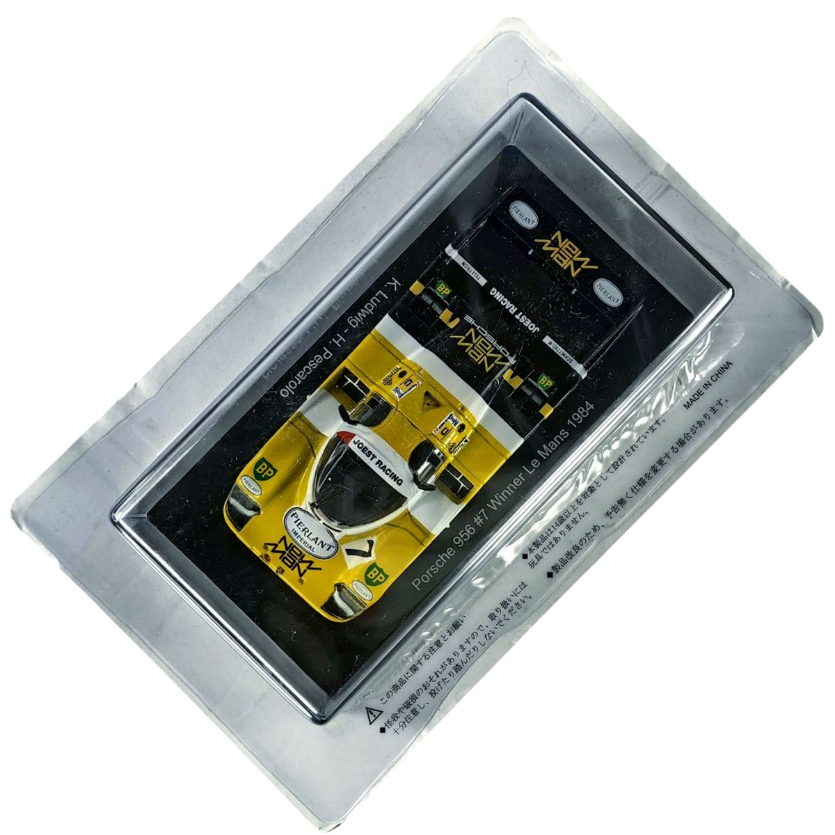 FORMULA 1 - Auto WEC 24H LeMans Porsche 956 1984 Caja Acrilica 1:43