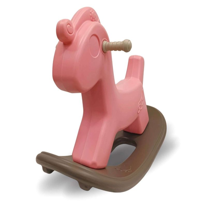 GENERICO - BALANCIN CABALLO ROSA NIÑA infantil