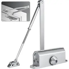 GENERICO - Cierra Puertas Brazo Hidraulico 25 A45 Kg