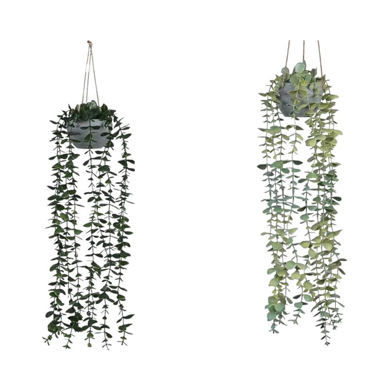 GENERICO - Planta Colgante Artificial Ruscus 80x7cm