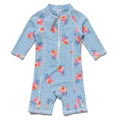BONVERANO - Traje De Baño Manga Larga Bebé Niñas Protección Solar UV