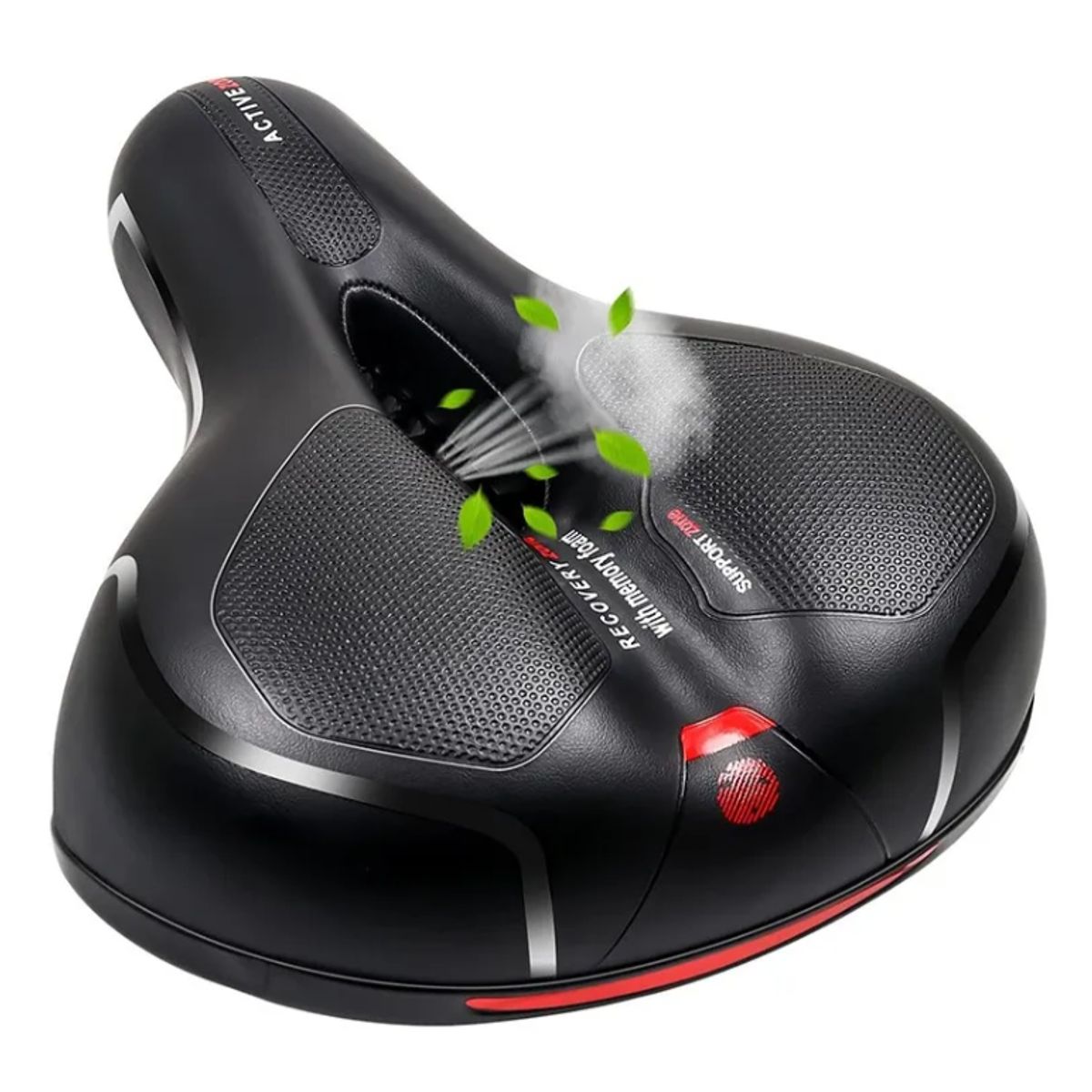 GENERICO - Sillín Bicicleta Cómodo Asiento Bicicleta Anti Prostático A+