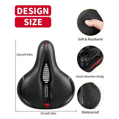 Imagen 2 del producto Sillín Bicicleta Cómodo Asiento Bicicleta Anti Prostático A+