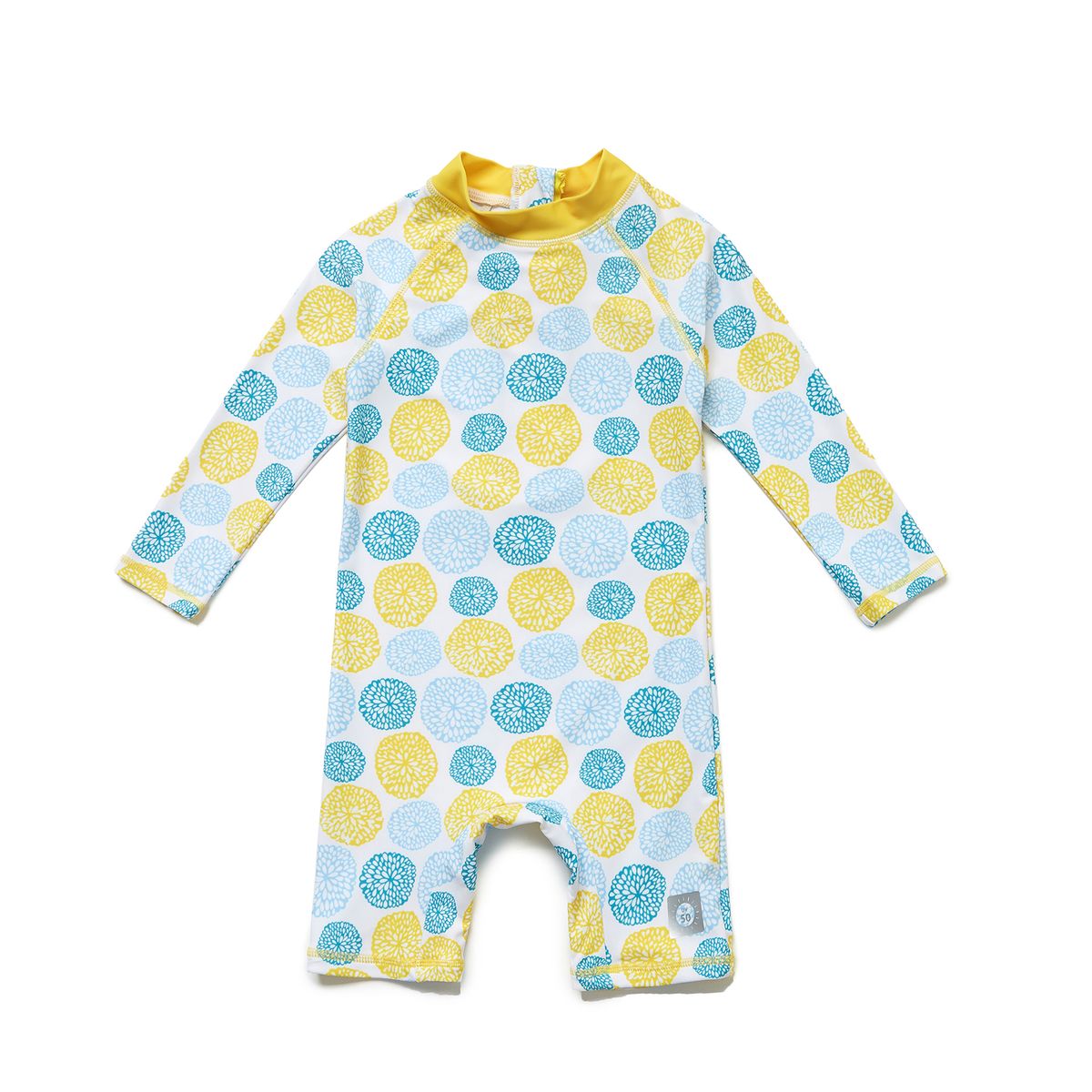 BONVERANO - Traje De Baño Manga Larga  Bebé Niñas Protección Solar UV