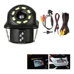 LISM - Hd Camara Auto Visión Nocturna Retroceso 8 Led Ip66 12v
