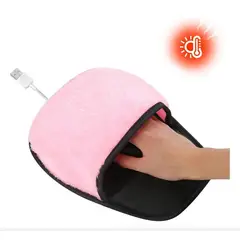 EDWINAYY - Mouse Pad Calefacción Usb Manténgase Abrigado En Invierno