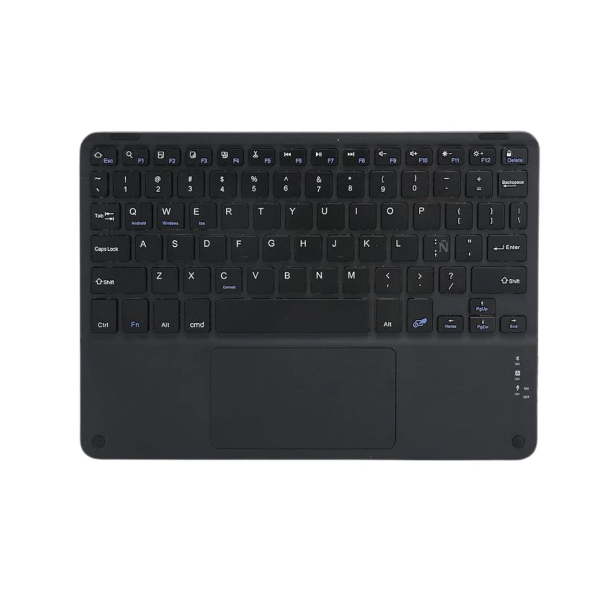 GENERICO - Teclado Bluetooth Touchpad Para Tablet Samsung  iPad