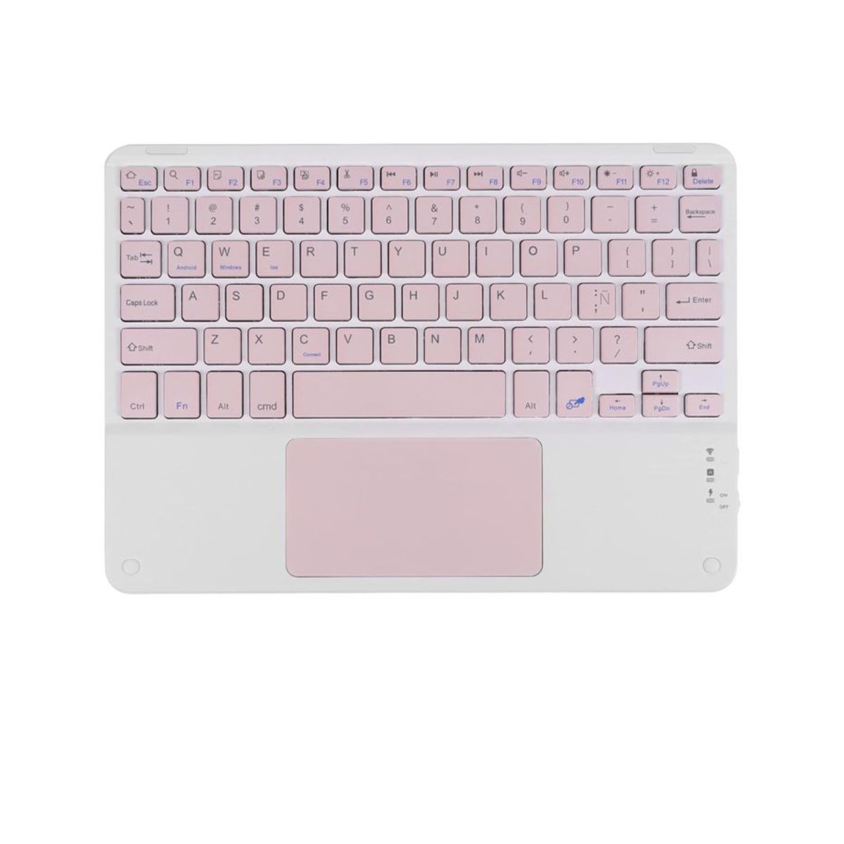 GENERICO - Teclado Bluetooth Touchpad Para Tablet Samsung  iPad