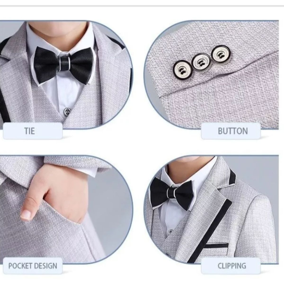 XPRESS RECHARGE - Traje ninos elegantes de 5 piezas