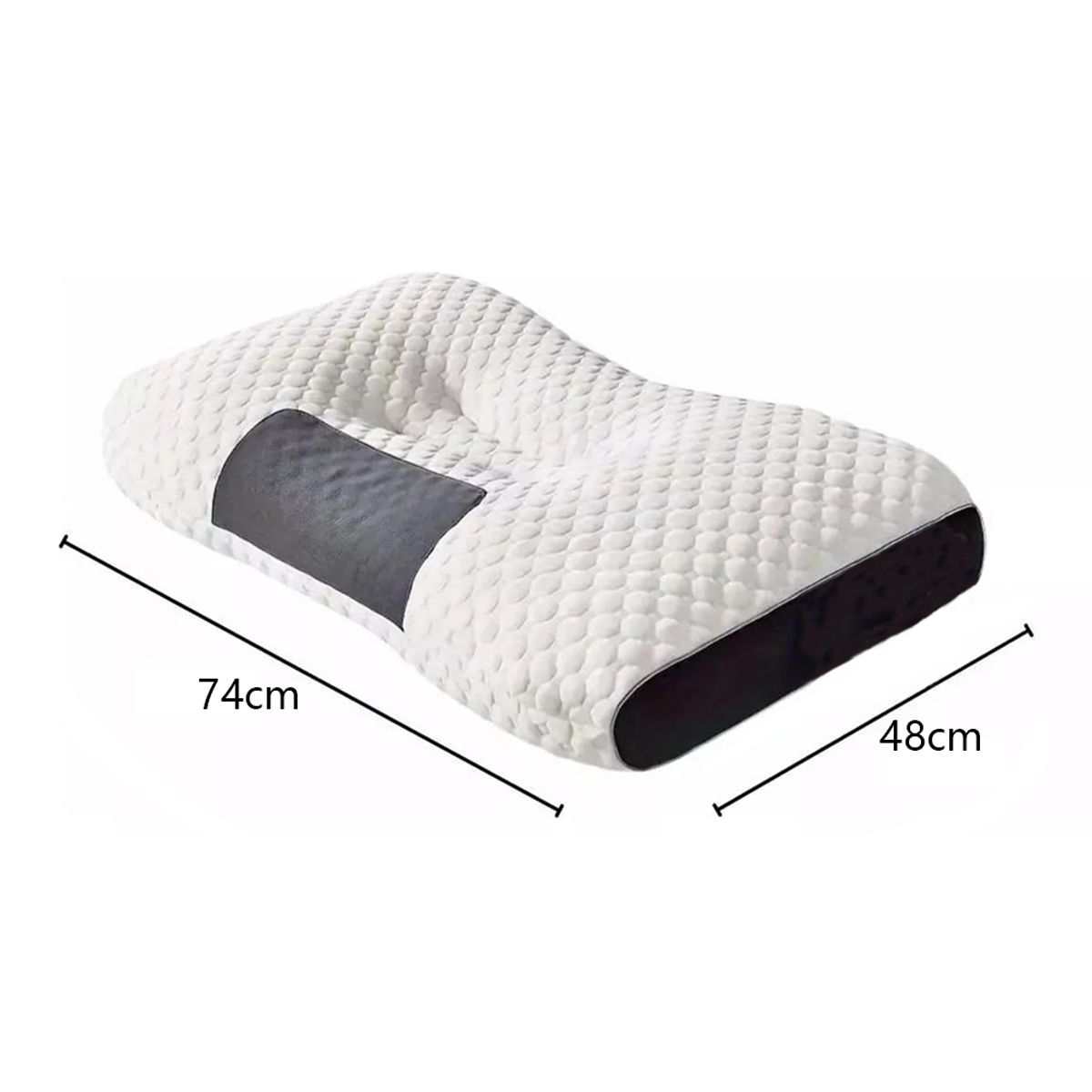 ATURE - Almohada Ergonomica 3d Ortopedica Cojin Cuello Cervical.