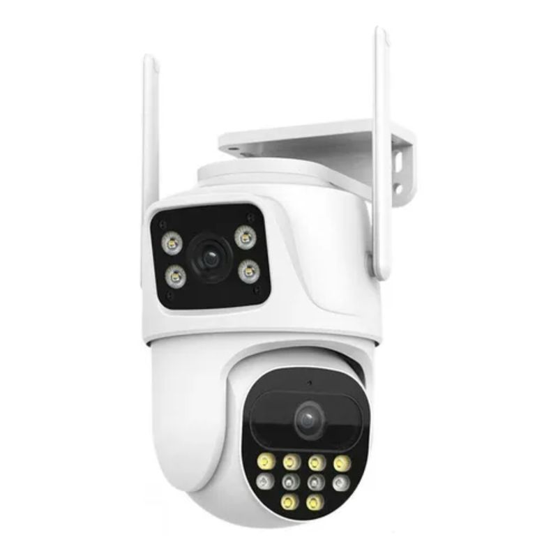 LISM - Cámara Wifi Seguridad Ip Exterior Doble Lente Wifi Exterior