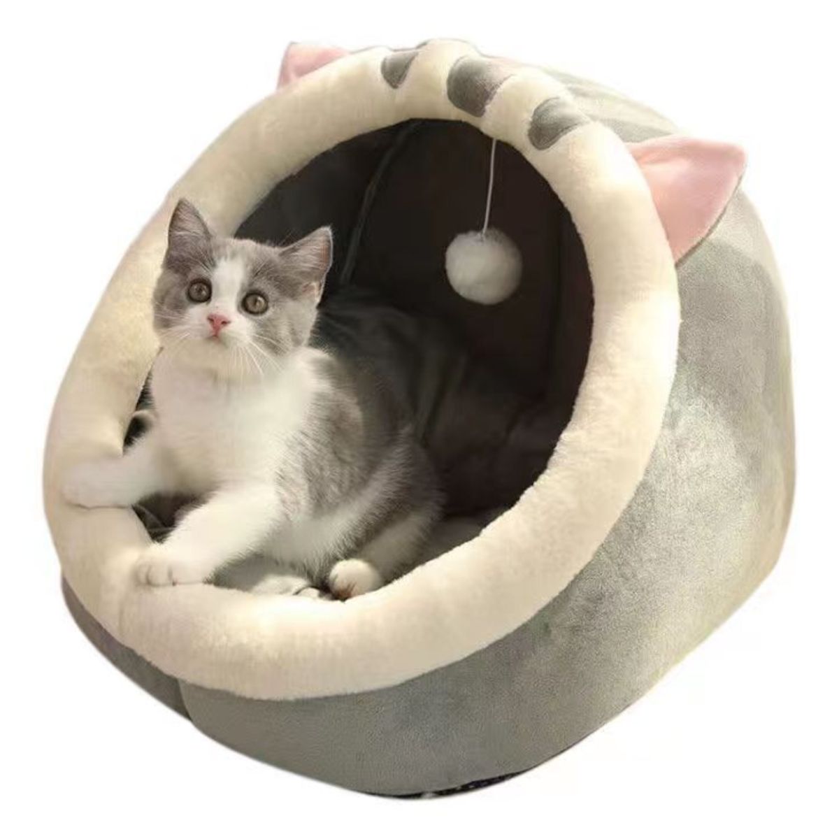 ATURE - Tela Lavable Para Cama De Gato Tela De Felpa Impermeable
