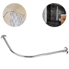 ATURE - Barra Extensible Cortina De Ducha De Esquina En U 80-110cm