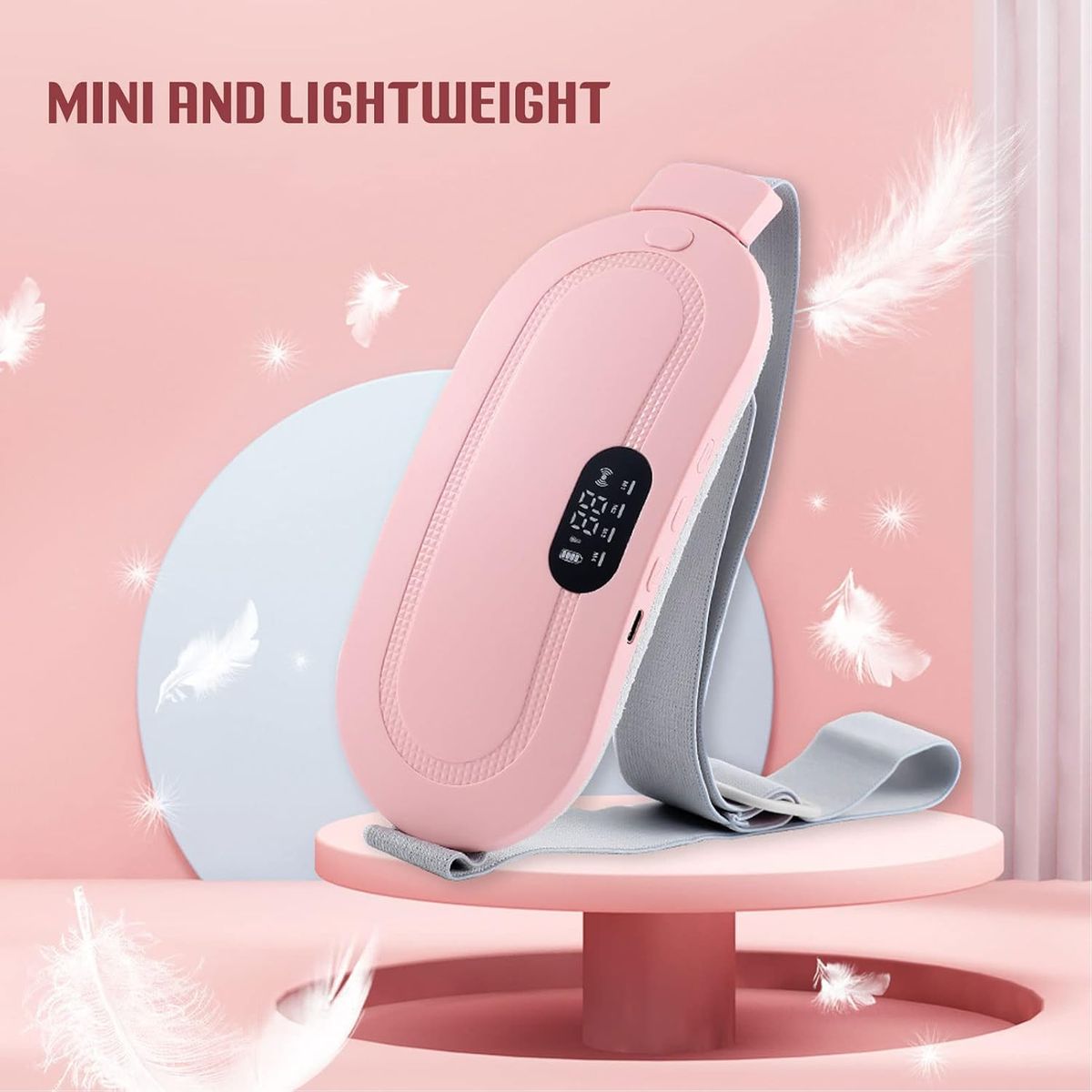 PUREPOWER - Almohadilla Térmica Alivio Dolor Menstrual Cólicos