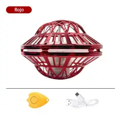 EDWINAYY - Flying Saucer Spinning Volador Toy Volador De Bolas Voladora