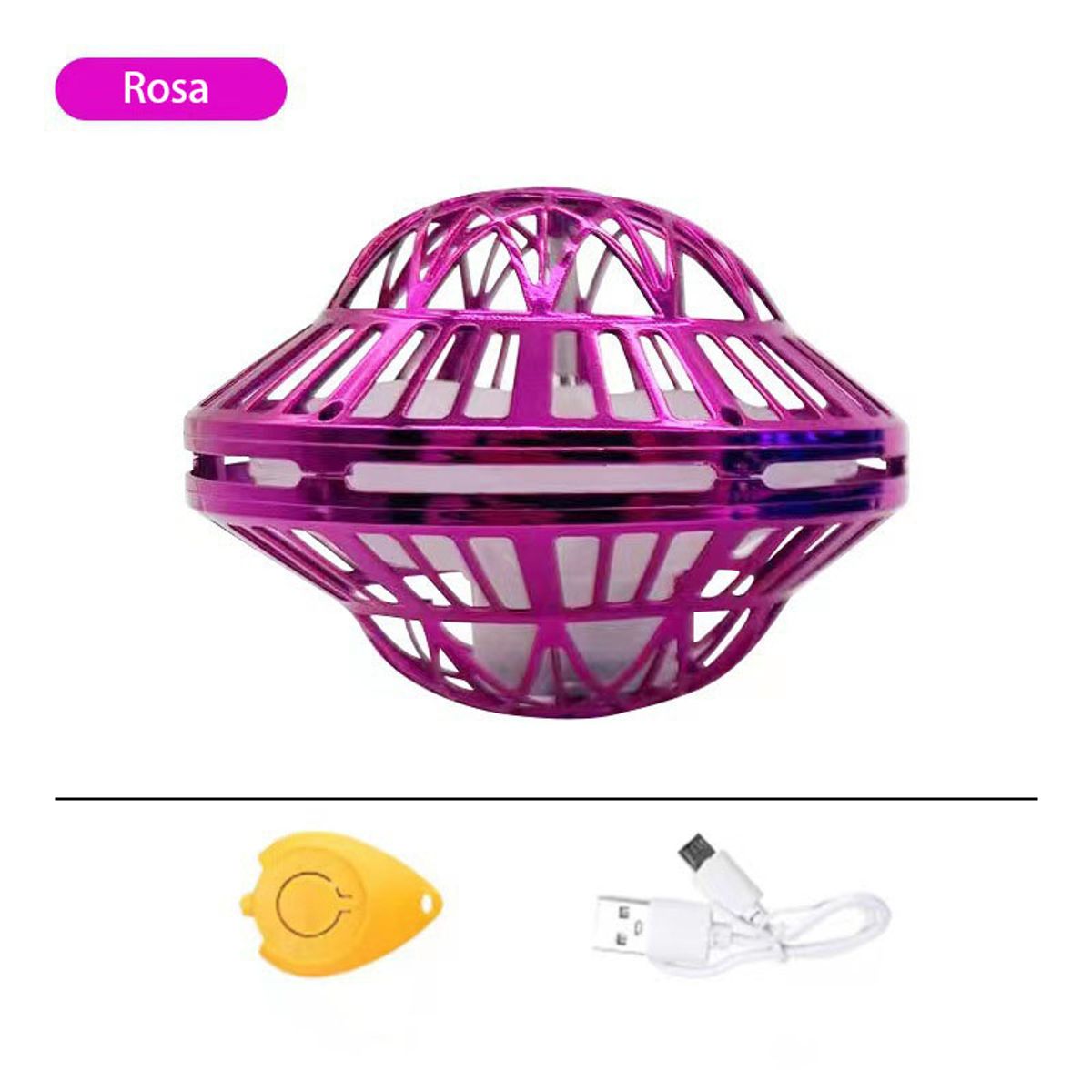 EDWINAYY - Flying Saucer Spinning Volador Toy Volador De Bolas Voladora