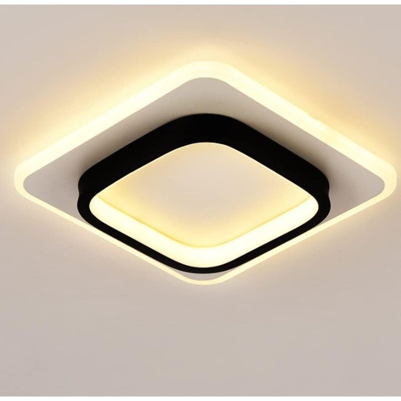 TATEE - lámpara Led techo moderna Luces de pasillo luz tricolor Ajustable