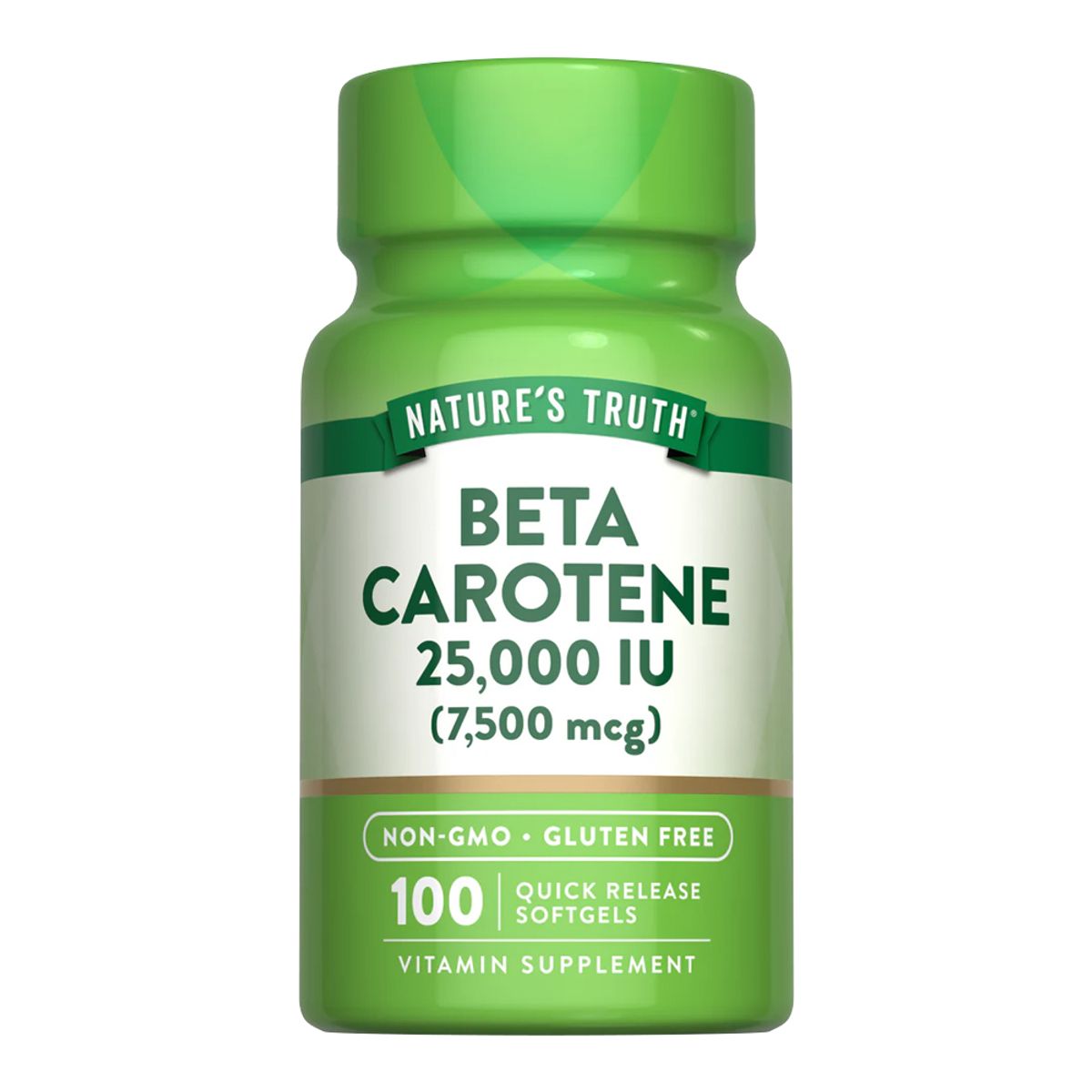NATURE'S TRUTH - Betacaroteno 7500mcg 100 Capsulas Blandas Nature's Truth