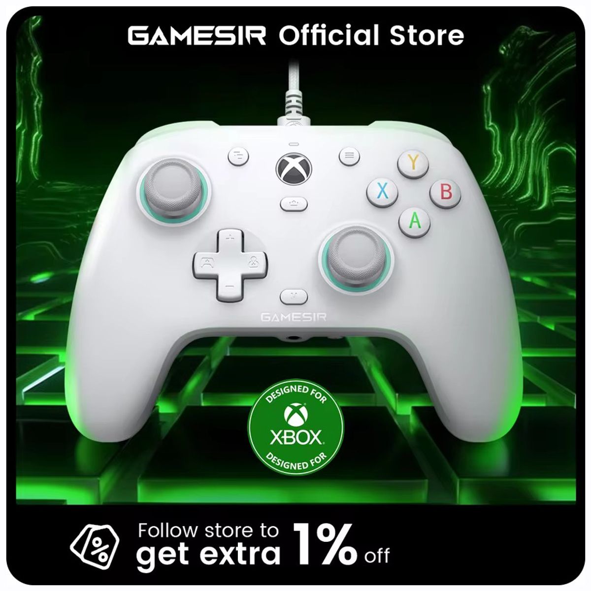 XBOX - Cable Controlador De Juego Xbox Series Xs Pc Joystick G7 Se