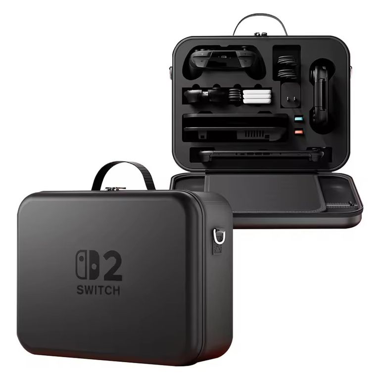 CORRERREY Nintendo Switch 2 paquete de almacenamiento multifuncional portátil