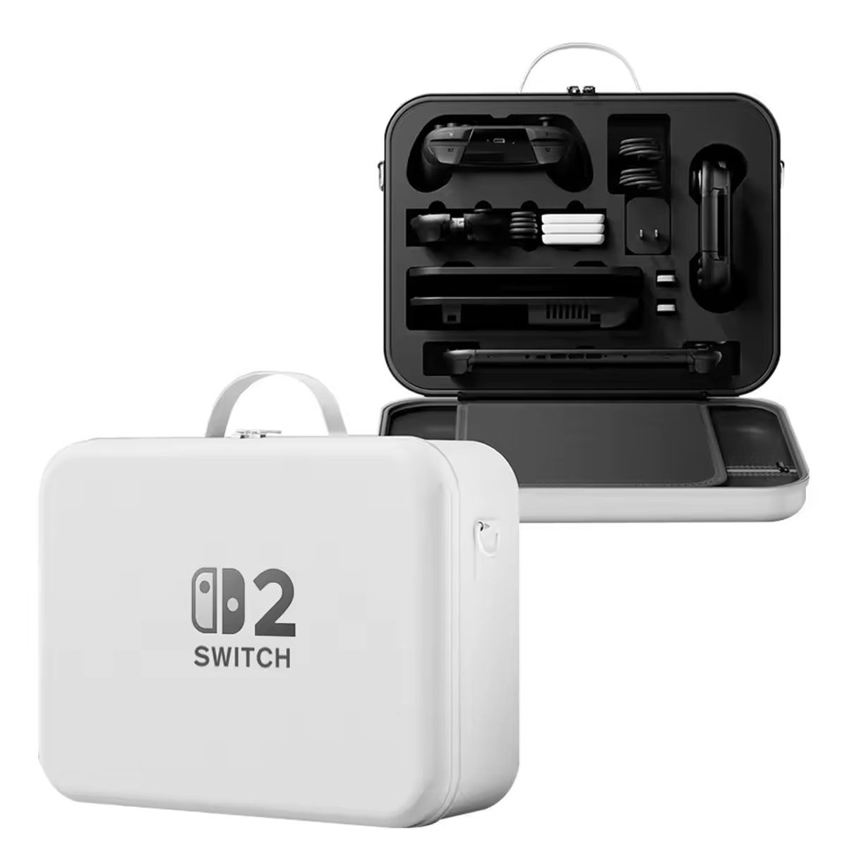 CORRERREY - Nintnedo Switch 2 paquete de almacenamiento multifuncional portátil