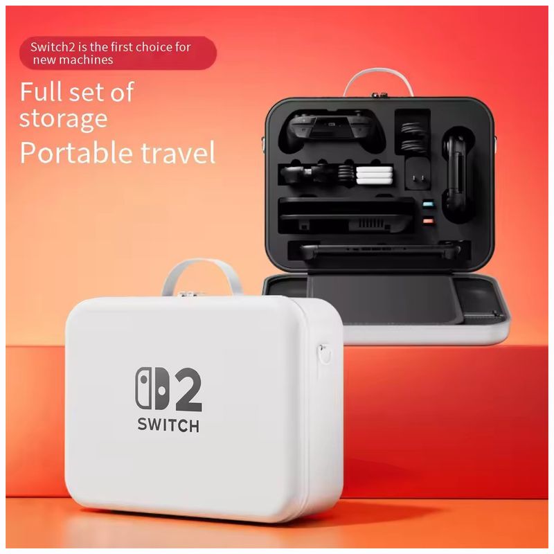 CORRERREY - Nintnedo Switch 2 paquete de almacenamiento multifuncional portátil