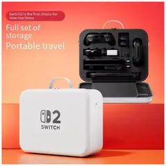 CORRERREY - Nintnedo Switch 2 paquete de almacenamiento multifuncional portátil