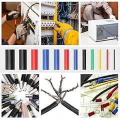 MALIK - Kit 560 pcs Termorretráctil - Ideal para Electricistas