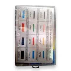 MALIK - Kit Aislante Termoencogible 560 pcs - Varios Diámetros