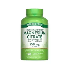 NATURE'S TRUTH - MAGNESIO CITRATO 250MG 60 SOFTGELS -