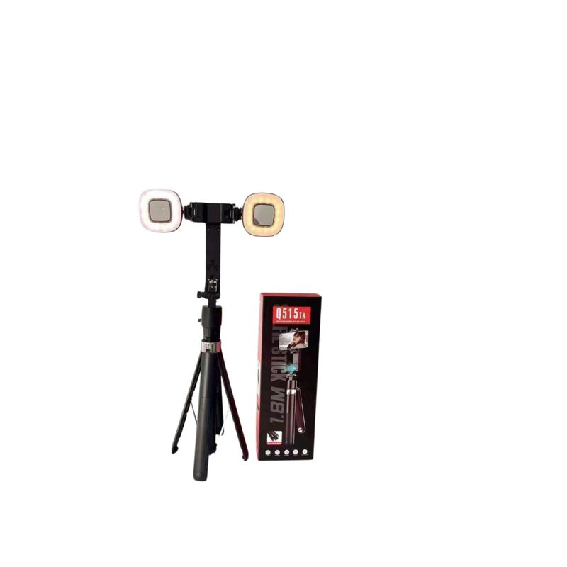 GENERICO - Tripoide Aro De Luz Led Doble Inalámbrico Videos SKUCH